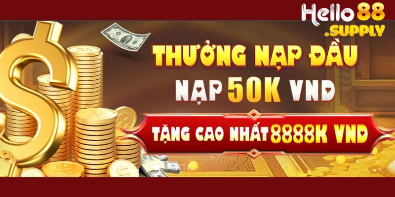 Giới thiệu sự kiện thưởng nạp tiền cho tân thủ đến 8888K